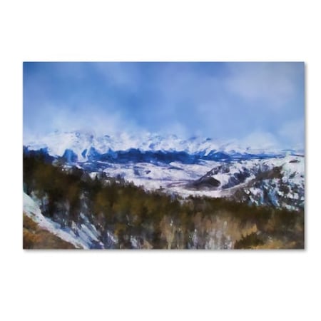 Jai Johnson 'Colorado Mountains 3' Canvas Art,16x24